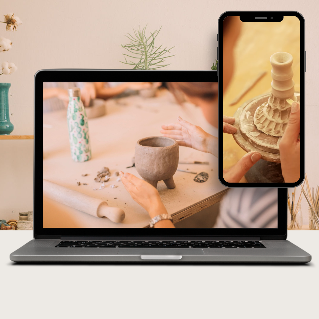 ONLINE Beginners Handbuilding Course – The Pottery Studio