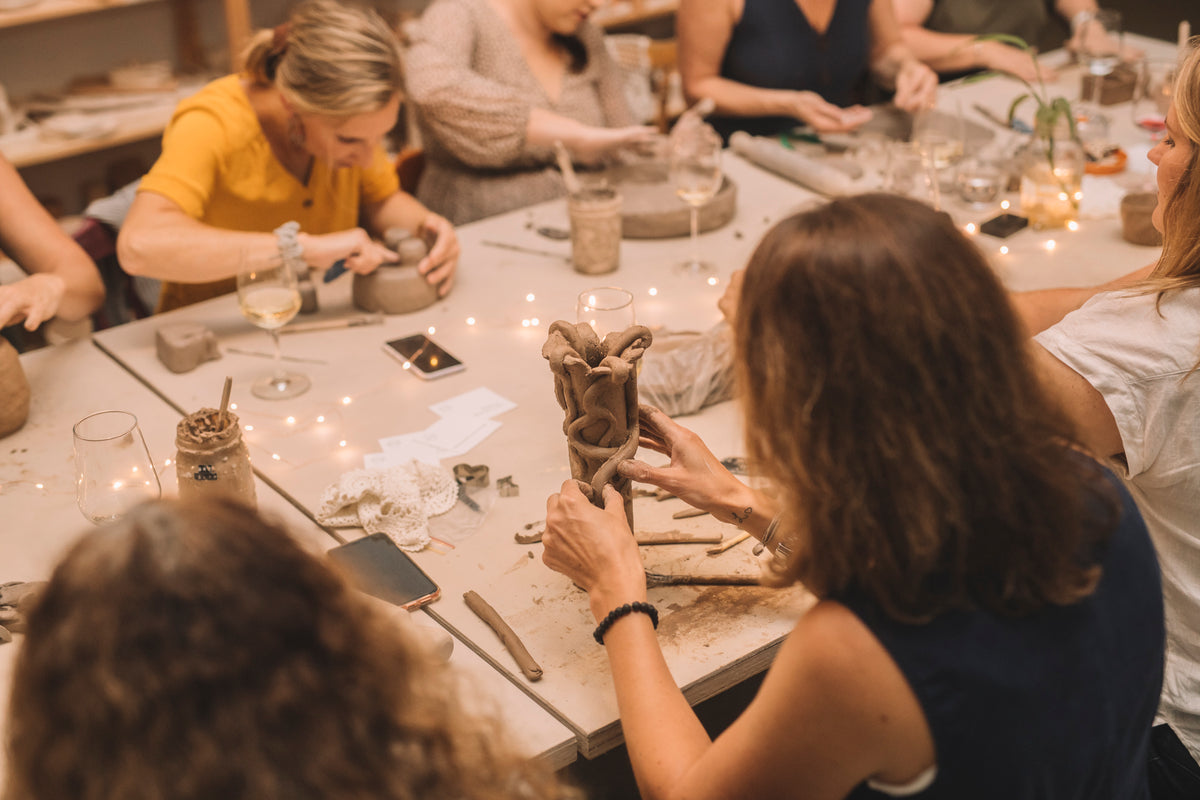 Clay & Wine Class