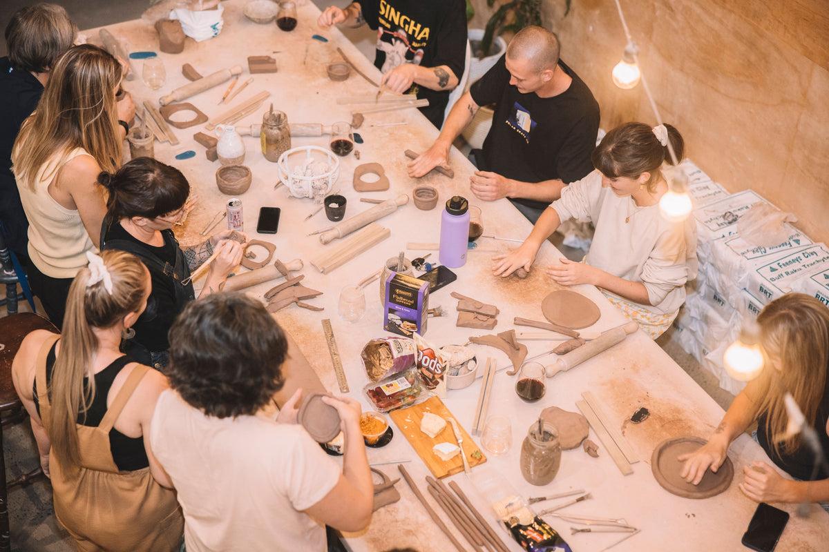 Clay & Wine Class