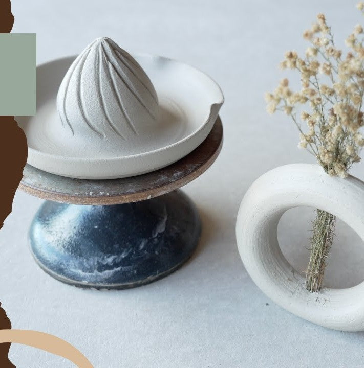 Lemon Juicer & Donut Vase