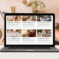 Your First Year of Pottery – All Inclusive Online Courses