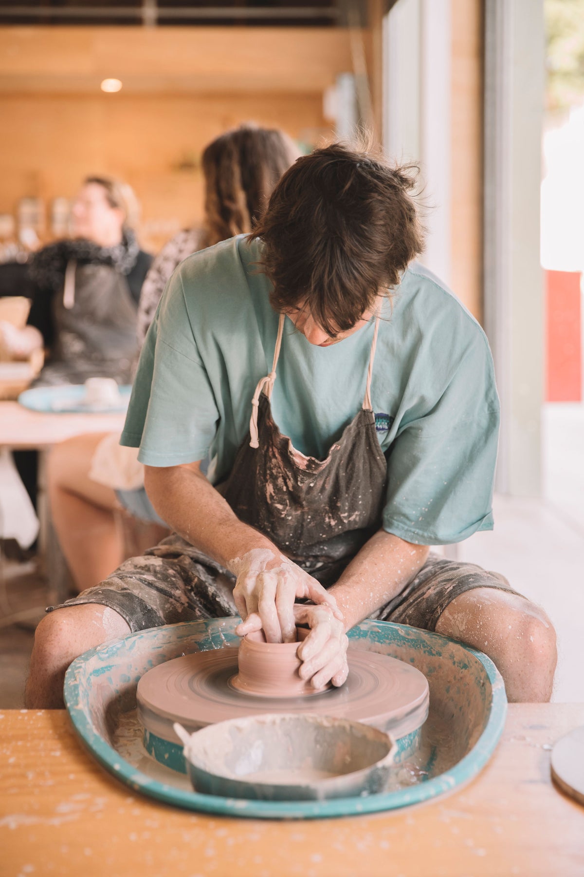 Clay Course Wheel Throwing Class β The Pottery Studio